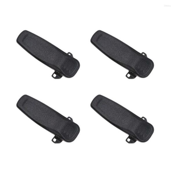 Walkie Talkie 4 Uds Clip de cinturón para HYT Hytera TC-610 TC-620 TC-510 TC-500S TC-585 Radios de dos vías