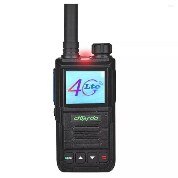 Walkie Talkie Teléfono de red 4G 1000 km de largo alcance Realpwalkie GPS FDD-LTE/TDD-LTE/TD-SCDMA Transceptor Crad Dual Sim