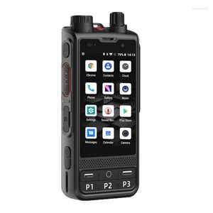 Walkie Talkie 4G Network Radio W6 Android 8.1 LTE/WCDMA/GSM POC Trabajo Enchufe de la UE La mejor calidad