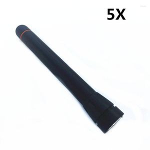 Walkie Talkie 5PCS UHF 400-470 MHz Antena Corta para ICOM F21 F43 F80 F4001 F4161 F11 Radio