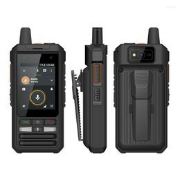 Talkie-walkie Anysecu W8 4G Radio réseau Android 8.1 téléphone portable GPS WIFi Bluetooth lampe SOS batterie 5300 mAh IP66 étanche et anti-poussière