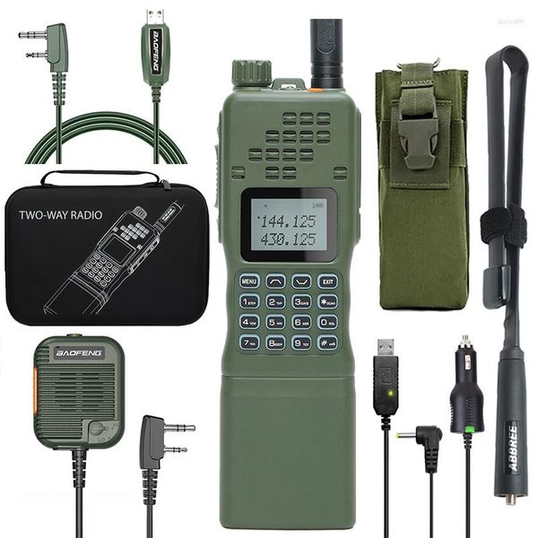 Talkie-walkie Baofeng AR-152 Ham Radio 15W puissant Portable jeu tactique vert longue portée AN/PRC-152 bidirectionnel