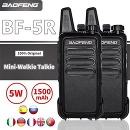 Walkie Talkie Baofeng Bf5R UHF-band Mini Contact Outdoor Jacht Wandelen Handheld TwoWay Radio Draagbare USB Opladen 231030
