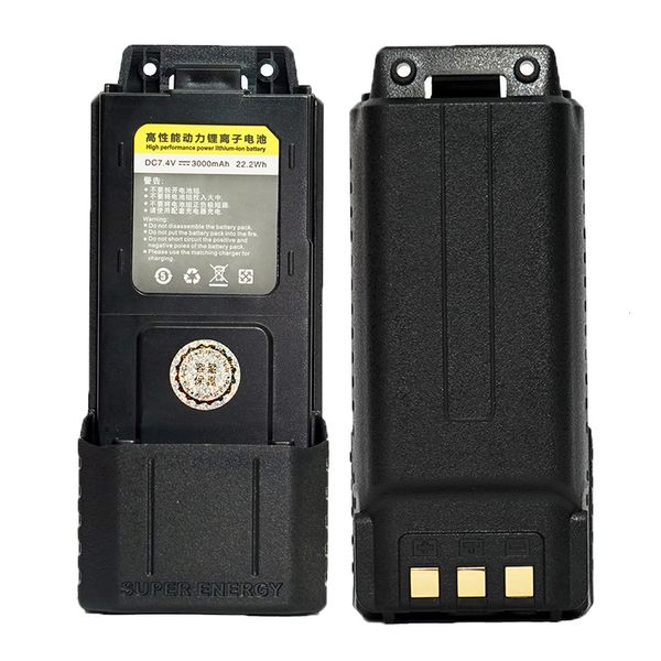 Talkie-walkie BAOFENG Radio UV 5R Batterie Compatible avec Pofung UV5R UV 5RE DM 5R Plus BF F8 RT 5R RT5 rechargeable 1800mah 3800mAh 230823