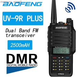 Walkie Talkie Baofeng talkie walkie UV-9R PLUS dual band ham radio waterdichte handheld vhf uhf radio interphone HKD230925