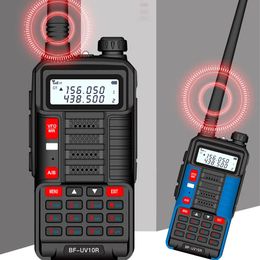 Walkie Talkie Baofeng UV 10R Professionele talkies High Power 5km10km Dual Band 2-weg CB Ham Radio hf Transceiver VHF UHF BF UV10R 231030