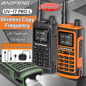 Talkie-walkie BaoFeng UV 17 Pro L Fréquence de copie sans fil Puissant étanche Radio bidirectionnelle S22 16KM longue portée UV 5R Ham 230731