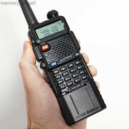 Walkie Talkie Baofeng UV-5R Walkie Talkie Vergroter Batterij 3000mAh Suport Type-C Lading Voor UV5R UV-5RA UV-5RE BF-F8HP F8+ etc CB Radio's HKD230922