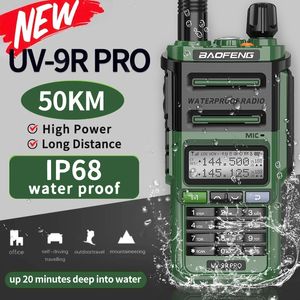 Walkie Talkie Baofeng UV 9R Pro IP68 Waterdichte Dual Band 16KM S22 Radio VHF UHF CB Ham Plus Draagbare Two Way 230731