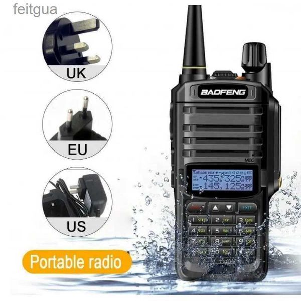 Talkie-walkie BAOFENG UV-9R étanche à la poussière baofeng uv-9r UV 9R radio bidirectionnelle mobile avec interphone FM talkie-walkie portable YQ240130