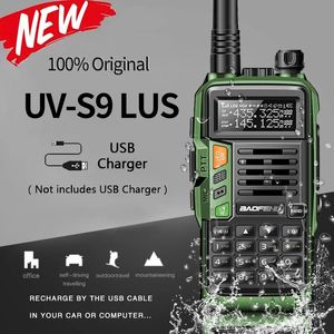 Talkie Walkie Baofeng UV-S9 PLUS 10W haute puissance VHFUHF longue portée Radio bidirectionnelle talkie-walkie étanche CB Ham Radio UV-5R pour la chasse 230922