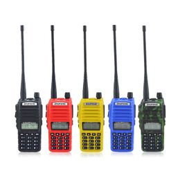 Talkie-walkie Baofeng UV82 UHF 400520 MHz VHF 136174 MHz 5 W commutateur PTT double bande FM Radio bidirectionnelle Portable avec casque 231030