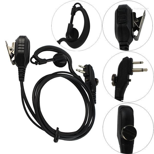 Walkie Talkie negro tipo C Radio auricular PMIC para Hytera HYT TC-700 TC-610 TC-510 TC585