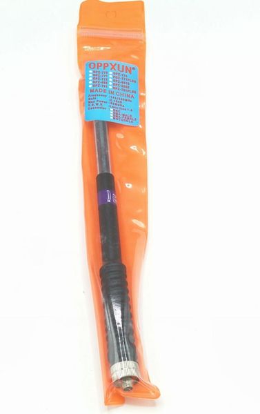 Antena de doble banda Walkie Talkie FP1020 BNC para Radio bidireccional Baofeng UV5R UV5RO TG-3 Bf888S