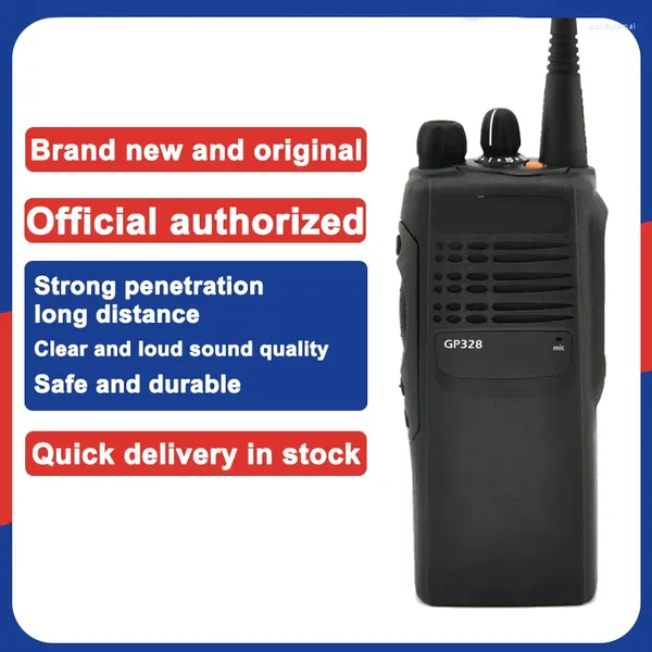 Walkie Talkie GP328 HT750 ORDEUR HEUX POWER POWER DUAL BAND GP140 PORTABLE TRANSPERIEUR BEIDE RADI