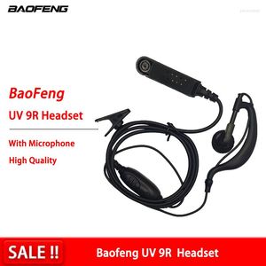 Casque talkie-walkie pour Baofeng UV-9R accessoires radio bidirectionnels écouteur à tube d'air avec utilisation du microphone dans UV9R Plus BF-9700