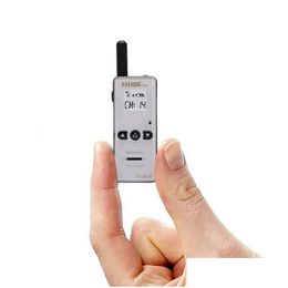 Walkie Talkie Helida T-M2D 2W Super Mini Mino Radio FRS FRS GMRS UHF 400-520MHz Drop livraison Electronics Telecommunications OTJF0