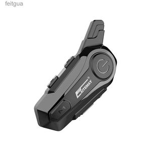 Talkie-walkie casque Interphone Moto BT-casque pour 2 coureurs Intercomunicador Moto Interphone écouteur sans fil mains libres lecteur MP3 YQ240130