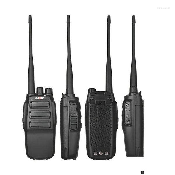 Walkie Talkie Jc-6700 10W Alta potencia Frs Pmr446 400-470Mhz Dispositivos de radio CB bidireccionales Transceptor de estación Transceptor portátil de largo alcance Fm Drop De Otvoe