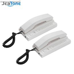 Talkie-walkie Jeatone système d'interphone sans fil combinés d'interphone sécurisés extensible pour entrepôt bureau interphone maison téléphone à domicile voip HKD230925