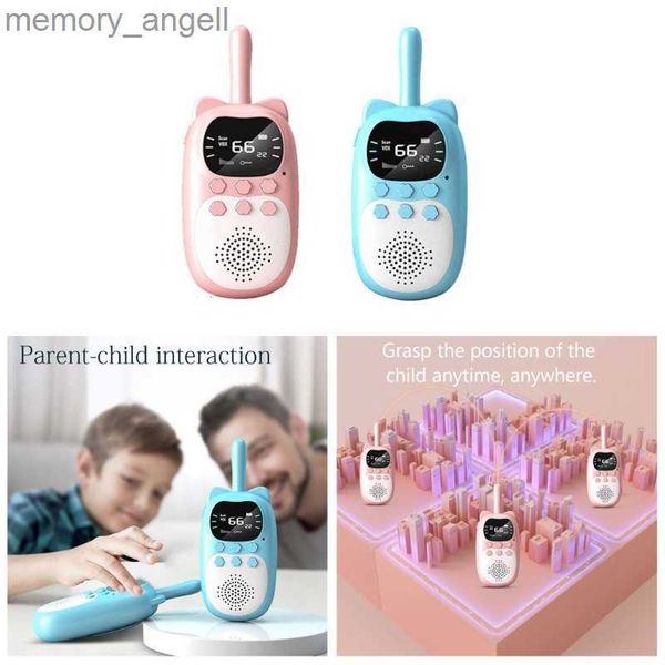 Talkie Walkie K0AC Enfants Talkie-walkie Sans Fil 3KM Appel USB Charge Extérieure Jouets Interactifs Parent-enfant Son Clair Longue Endurance HKD230922