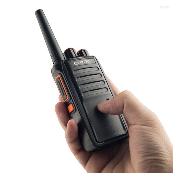 Talkie-walkie KSUN TFSI Ham Radio Portable UHF 400-470MHz communicateur Hf émetteur-récepteur Scanner bidirectionnel