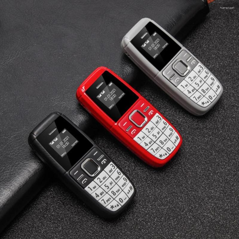 Walkie Talkie Mini BM200 0,66 Super Phone MT6261D GSM Quad Band Cell Fone z klawiaturą przyciskową Dual SIM Standby dla osób starszych