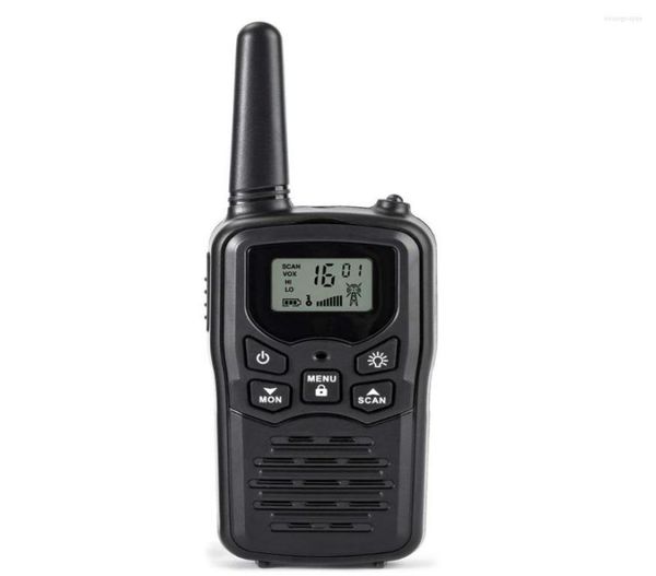 Walkie talkie mini radio portable pour camping en plein air 22ch UHF 4469375 MHz jusqu'à 8 km Interphone portable3240647