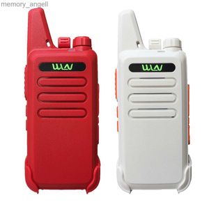 Talkie-walkie Mini talkie-walkie infantil PMR FRS Radio bidirectionnelle longue portée talkie-walkie 2 pièces radio portable professionnelle C1E pour café de chasse HKD230922