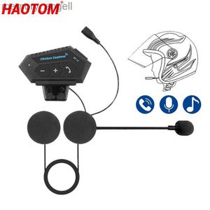 Walkie Talkie Motor Bluetooth Compatibel 4.2 Helm-intercom Draadloos handsfree telefoongesprek Anti-interferentie Interphone Muziekspeler HKD230925