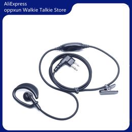 Walkie Talkie Oppxun 2022 Radio Eariécace Casque pour Motorola GP88 GP300 GP2000 CT150 P040 Pro1150 CLS1110