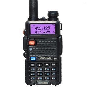 Walkie Talkie Original Baofeng UV5R 10KM CB Ham Radio Station bidireccional Amateur VHF potente 8W UV-5R Walkie-talkie Radios de caza