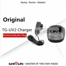 Talkie-walkie Original Quansheng TG-UV2 chargeur TG UV2 bureau CHG-13 CDQ-Q2 prise pour Radio jambon double bande 5W