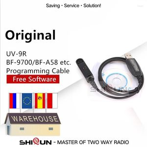 Walkie Talkie Original USB Programming Cable For BAOFENG UV-9R BF-9700 BF-A58 Compatible With UV-XR UV-5R WP GT-3WP UV-5S Plus Radios