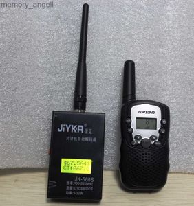 Compteur de fréquence portable pour talkie-walkie, 100 MHz-520 MHz, décodeur CTCSS/DCS, décodeur de puissance de sortie pour talkie-walkie analogique T-388 UHF VHF HKD230922