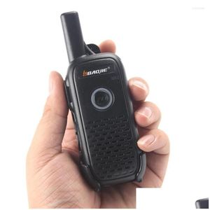 Walkie Talkie Portable Mini Talkies Oplaadbaar 16 kanalen Lange afstand 400-470 MHz UHF TWEEDE RADE RADIOS DROP LEVERING ELEKTRONICS TELECO DHFK8