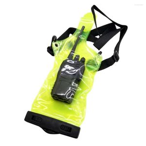 Talkie-walkie Portable sac étanche pochette pour Baofeng Motorola HYT Midland UV-5R UV82 BF-888S Radio bidirectionnelle