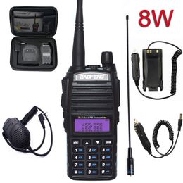 Walkie Talkie Professional UV82 FM Baofeng UV 82 8W Ham Radiostation VHF UHF Transceiver Hunting Radio's Amateur Comunicador 230823