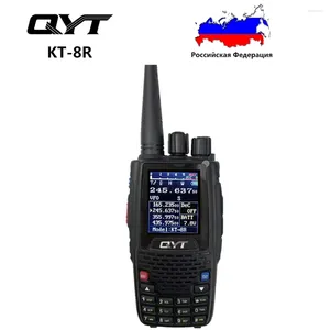 Talkie-walkie QYT KT-8R 5W, Radios bidirectionnelles quadri-bande, émetteur-récepteur à affichage couleur 136-174/220-270/350-390/400-480Mhz