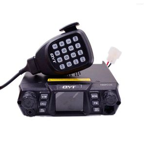 Walkie talkie qyt kt780 Plus Mobile Radio Single Band UHF 75W ou VHF 100W Quad Display Car Transmetteur Station conduisant sans fil
