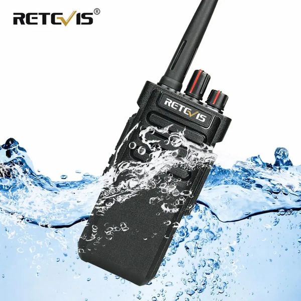 Talkie-walkie Retevis RT29 10W longue portée 3 5Km puissant IP67 étanche VHF ou UHF 1 pièce 2 pièces Station de Radio bidirectionnelle Durable 231019