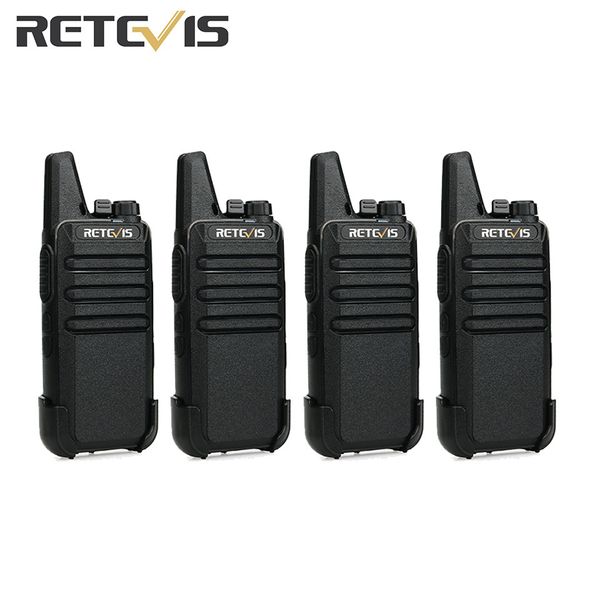 Talkie-walkie Retevis RT622 Mini 4 Pcs Talkies-walkies PMR4 FRS VOX Station de radio bidirectionnelle portable pour restaurant et camping 230731