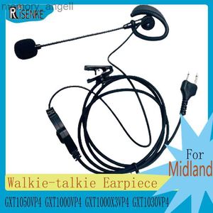 Talkie-walkie RISENKE Écouteur pour Midland LXT600VP3 LXT500VP3 GXT1050VP4 GXT1000VP4 GXT1000X3VP4 GXT1030VP4 Casque radio pour talkie-walkie HKD230922