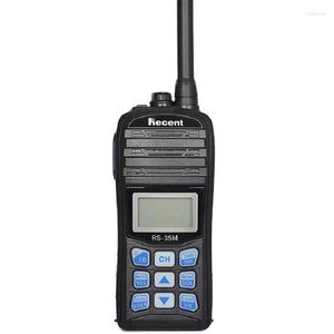 Walkie Talkie RS-35Me HAM a prueba de explosivos Radio marina Certificación CCS Flotador Drenaje de vibración Escaneo automático Barco Mar Transceptor FM Reciente