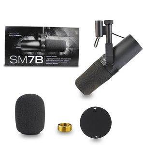 Talkie-walkie SM7B Microphone de Studio d'enregistrement professionnel micro dynamique cardioïde pour la diffusion en direct des voix Bud 231030