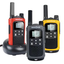 Walkie Talkie Socotran T80 PMR 8 canales 05W Vox Tono de llamada Código de privacidad PMR446 Radio bidireccional de 3 millas con batería recargable 231030