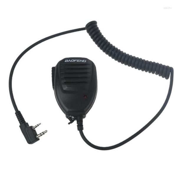 Talkie-walkie haut-parleur micro Microphone pour Baofeng Uv-5R Bf-888S Bf-668 Uv-6 V85 radios bidirectionnelles livraison directe Dhn9H