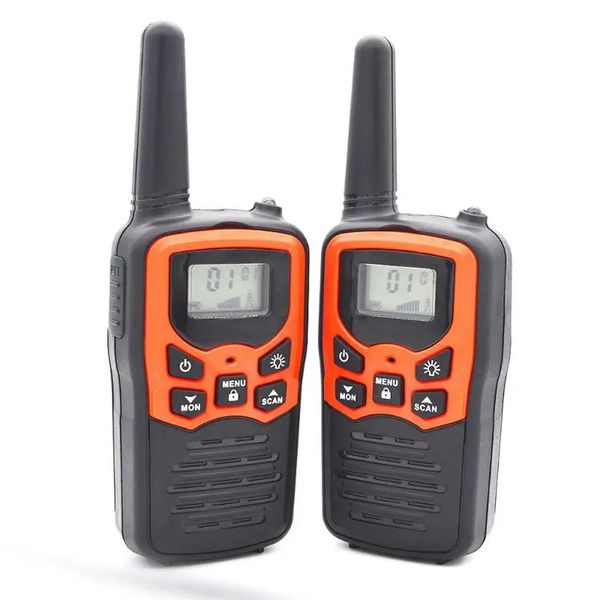 Talkie-walkie talkie-walkie pour adultes, paquet de 2 radios 2 voies longue portée jusqu'à 5 miles 231030