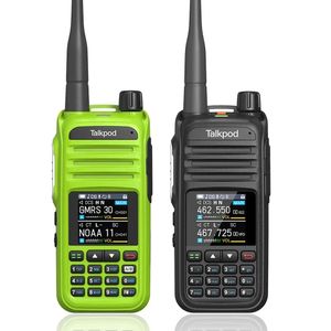 Talkie-walkie Talkpod A36 Plus 5W Portable jambon CB Radio AM FM VHF UHF 7 bandes NOAA météo recevoir émetteur-récepteur bidirectionnel 231030