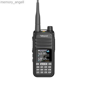 Walkie Talkie Talkpod A36 Plus Walkie Talkie VHF UHF DTMF CTCSS DCS USB Type C Kleurenscherm Waterdicht 7-bands ontvanger Amateur Ham Radio HKD230922